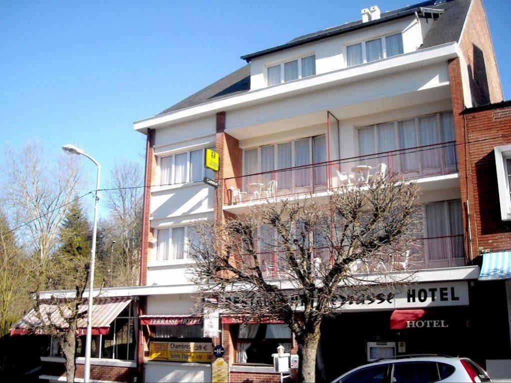 Logis Terrasse Hotel Lisieux Zewnętrze zdjęcie